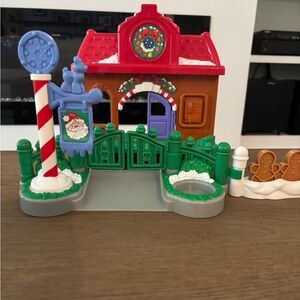 Fischer Price Little People Santa’s workshop.